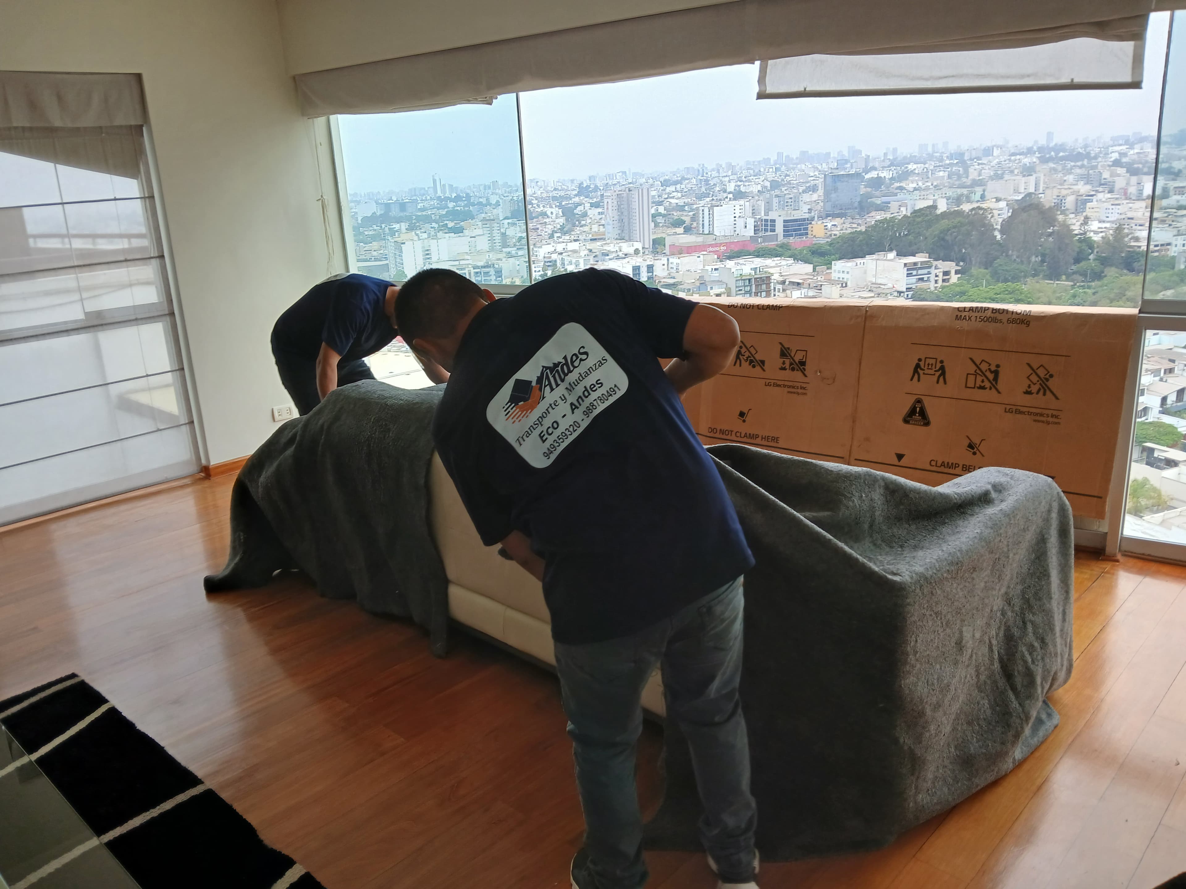 Cliente satisfecho - Mudanza Residencial en Miraflores