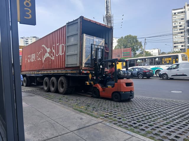 Mudanza contenedor
